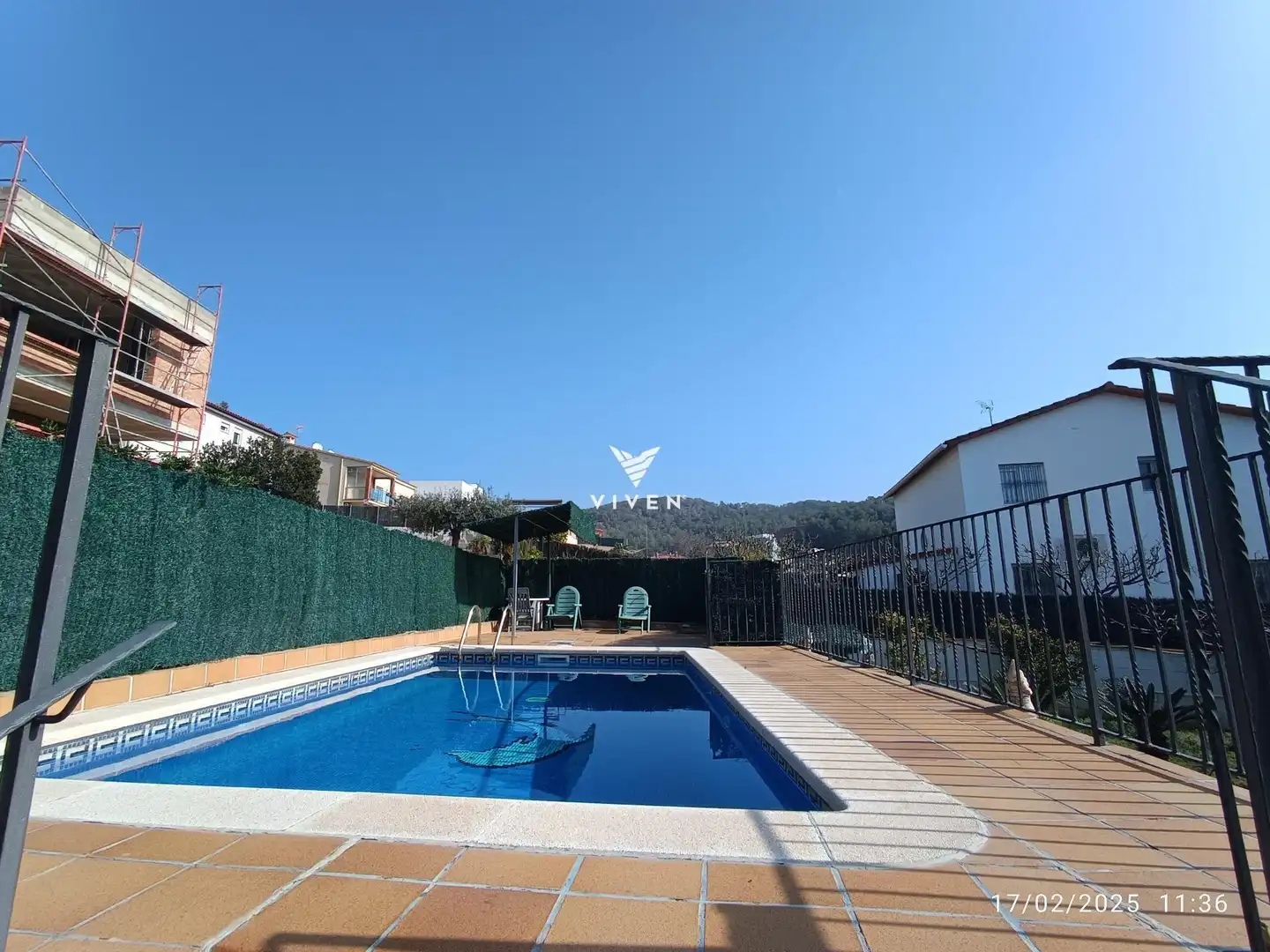 Schwimmbecken von Haus oder Chalet zum Verkauf in Sant Pere de Ribes mit Heizung, Privatgarten und Terrasse