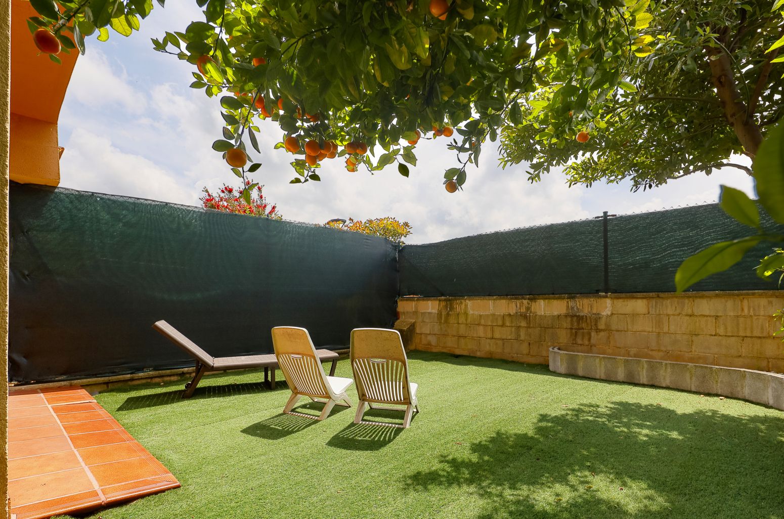 Terrace of Single-family semi-detached for sale in Llanera  with Heating, Parquet flooring and Terrace