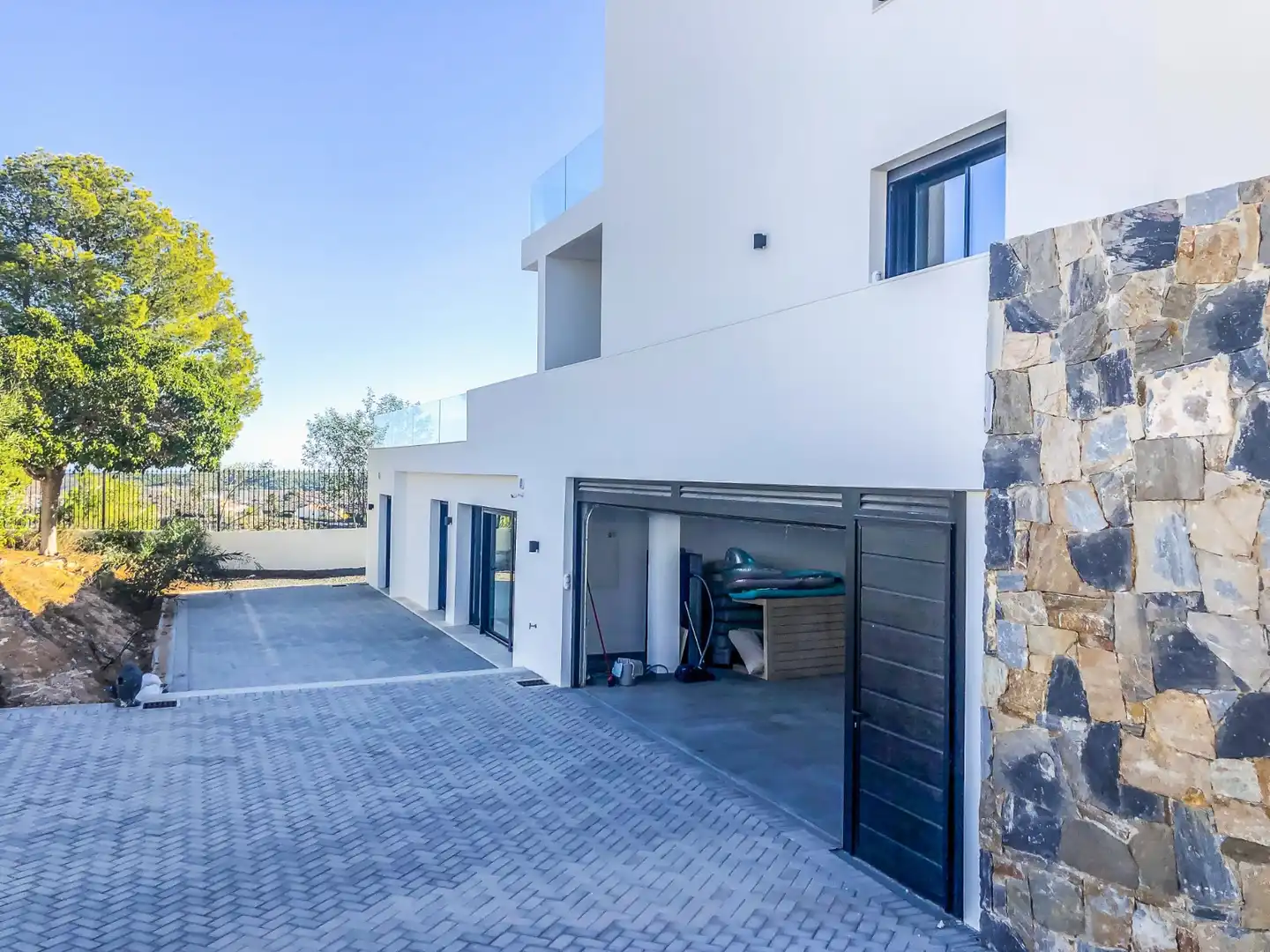 Vista exterior de Casa o xalet en venda en Rojales amb Aire condicionat, Jardí privat i Terrassa