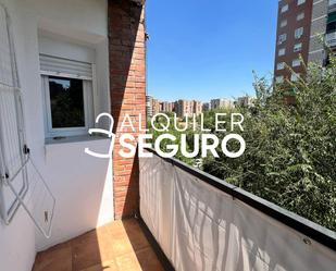 Vista exterior de Pis de lloguer en  Madrid Capital amb Terrassa