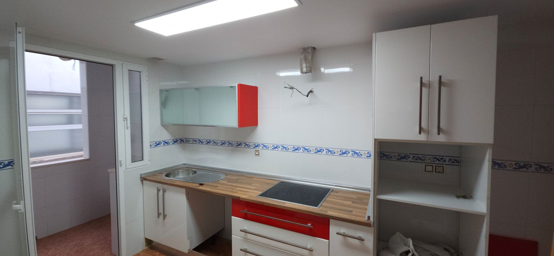 Kitchen of Flat for sale in Molina de Segura  with Air Conditioner, Furnished and Balcony