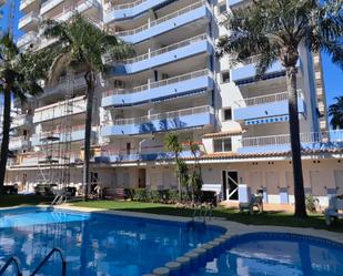Vista exterior de Àtic en venda en Gandia amb Aire condicionat, Calefacció i Jardí privat
