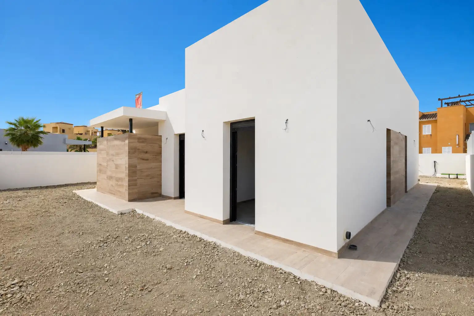 Vista exterior de Casa o xalet en venda en Los Gallardos amb Jardí privat i Piscina