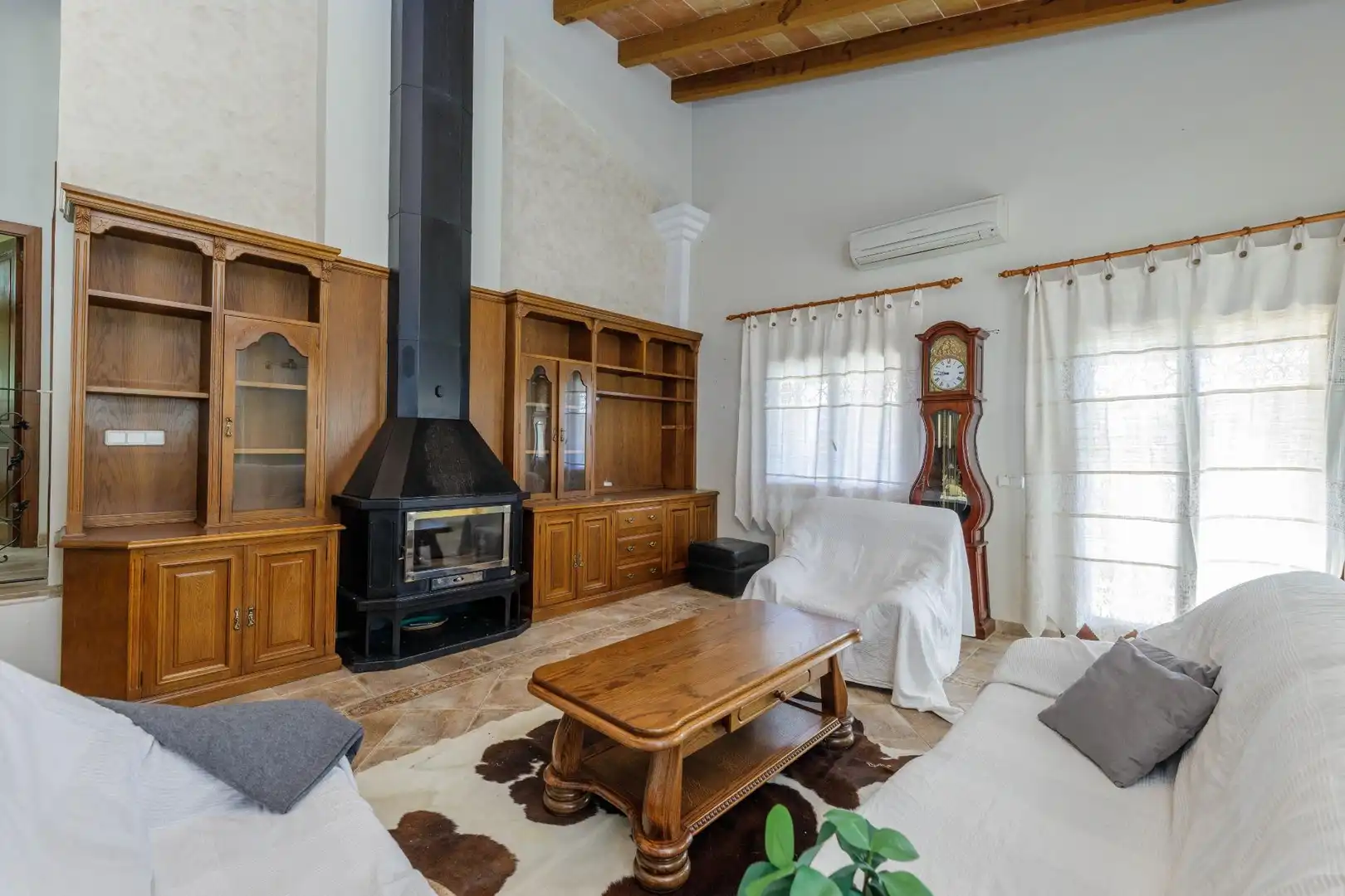 Wohnzimmer von Haus oder Chalet zum Verkauf in Manacor mit Klimaanlage, Privatgarten und Terrasse