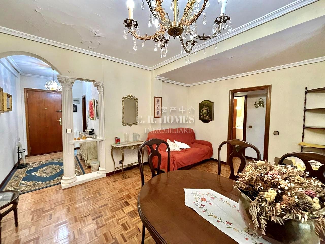 Sala d'estar de Pis en venda en Getafe amb Calefacció, Terrassa i Alarma