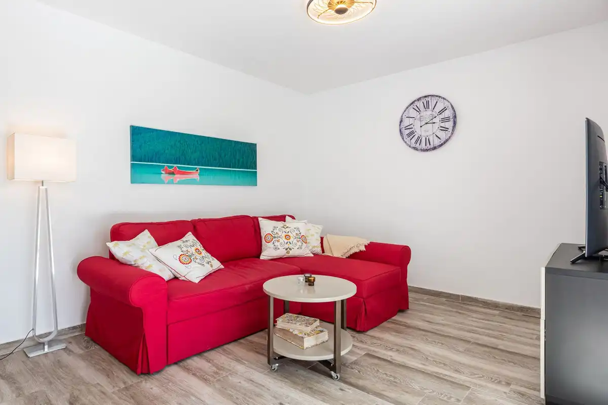 Sala d'estar de Apartament en venda en Fuengirola amb Aire condicionat, Calefacció i Terrassa
