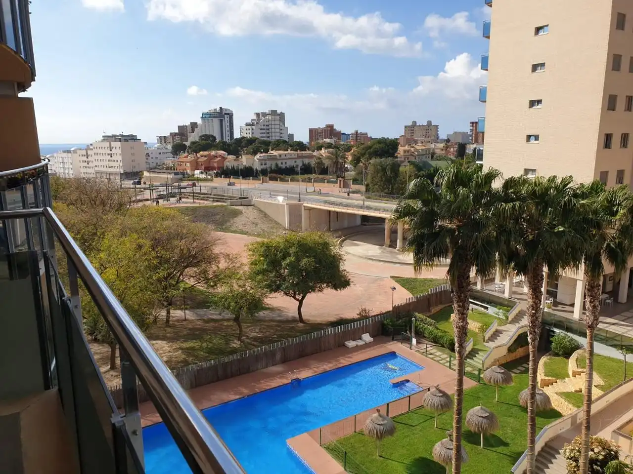 Swimming pool of Flat for sale in El Campello  with Air Conditioner and Terrace