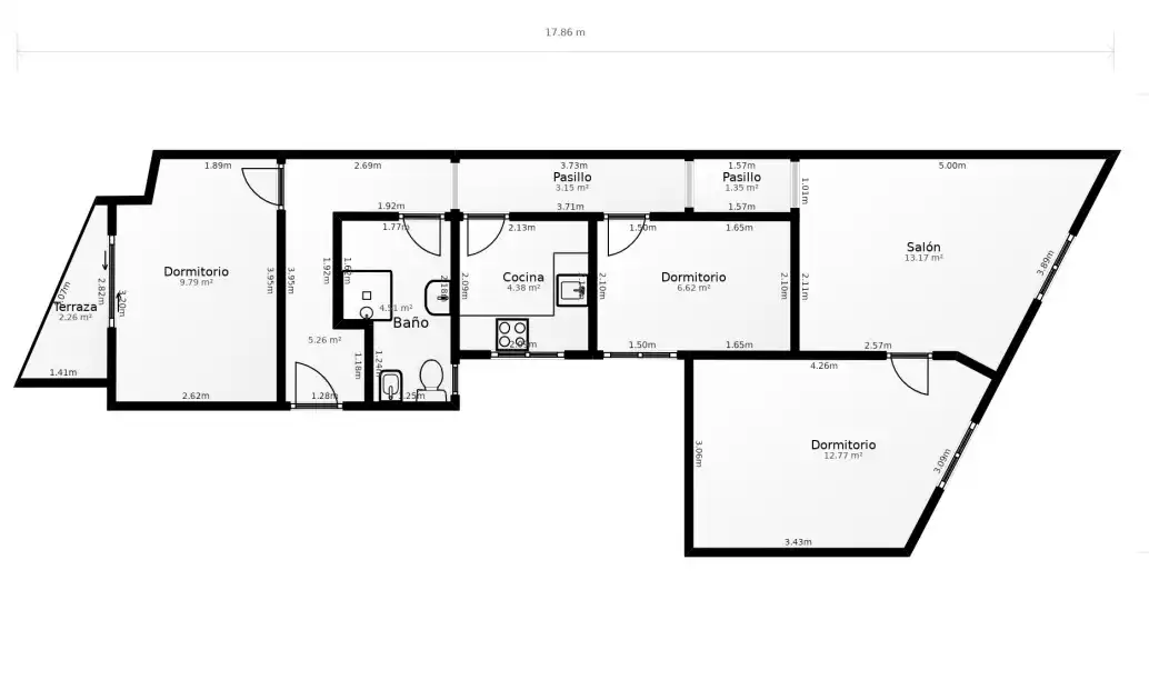 Piso en venta en Valencia con Balcón