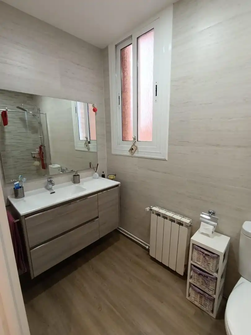 Badezimmer von Wohnung zur Miete in Parets del Vallès mit Heizung, Parkett und Terrasse