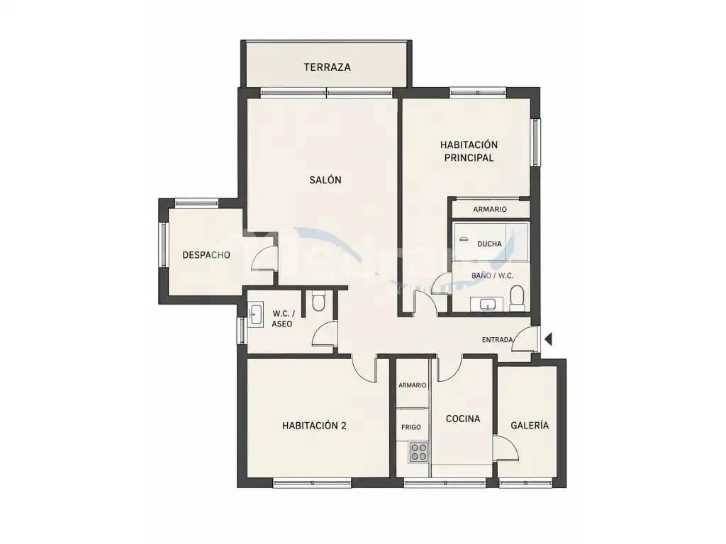 Appartement avec piscine à vendre à Avenida Mestral, imagen 42