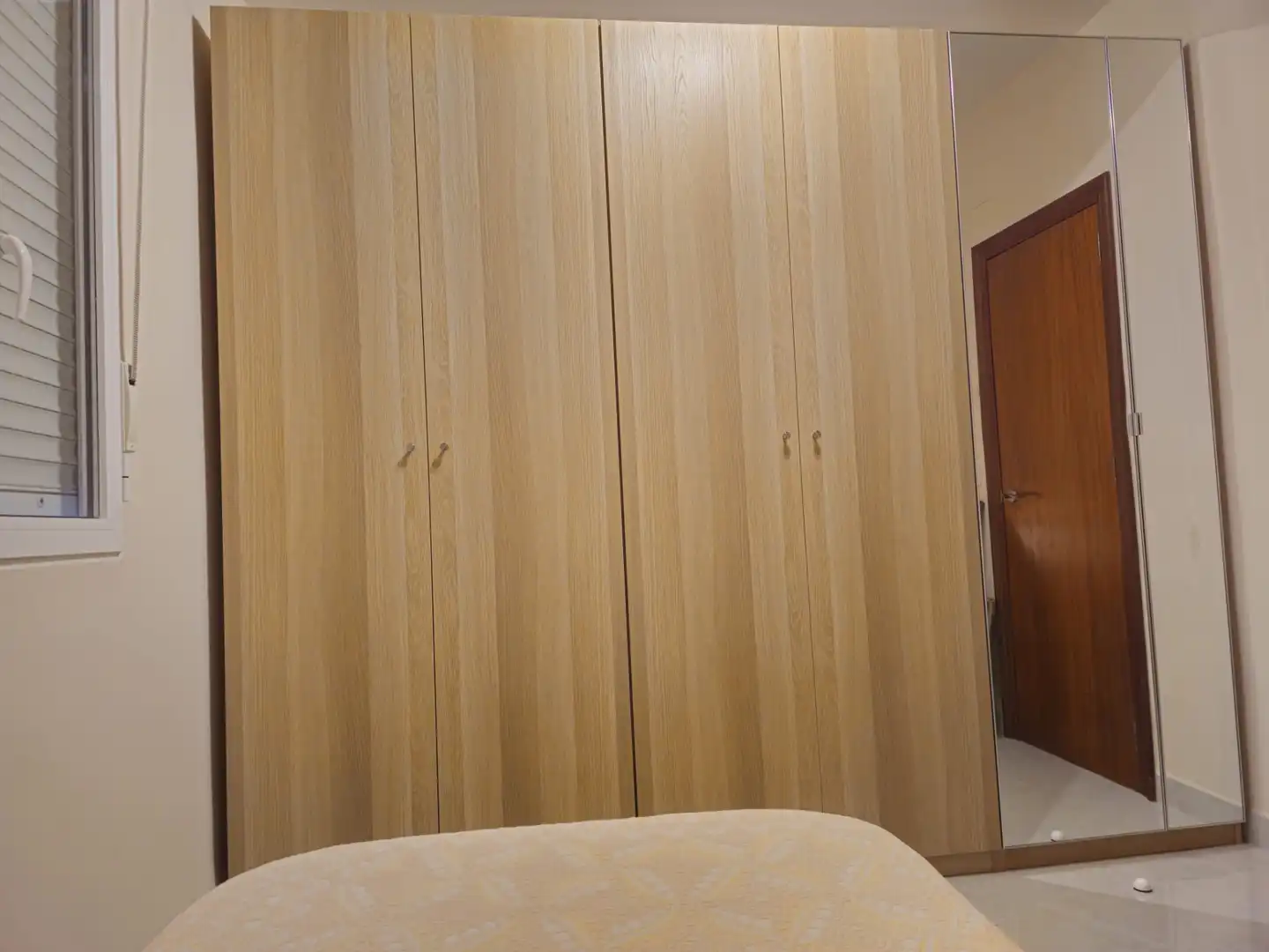 Bedroom of Flat for rent in Valencia  with Air Conditioner, Furnished and Washing machine