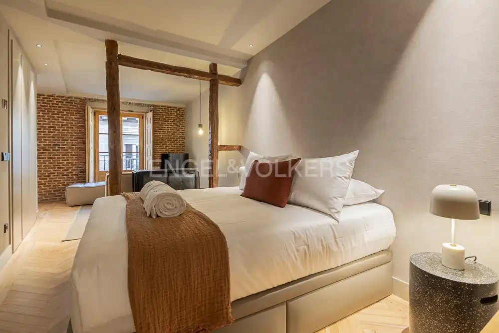 Habitación de Piso de alquiler en Madrid con Aire acondicionado, Calefacción y Amueblado
