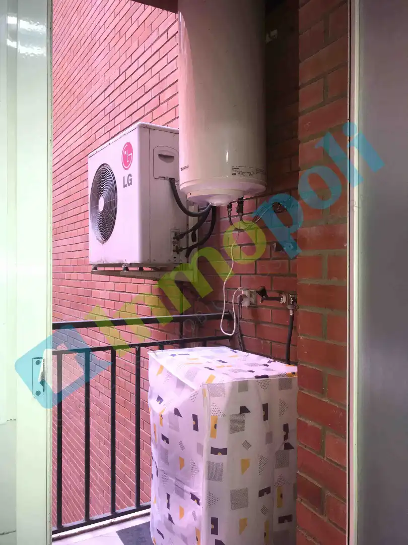 Terrasse von Wohnung zur Miete in Badajoz mit Klimaanlage, Möbliert und Ofen