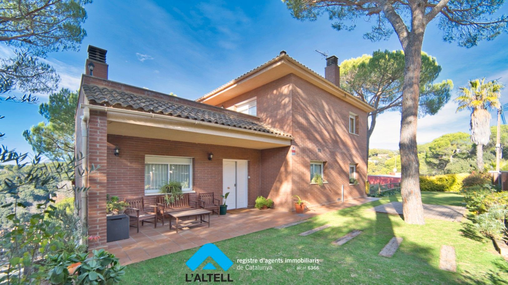 Jardí de Casa o xalet en venda en L'Ametlla del Vallès amb Calefacció, Terrassa i Traster