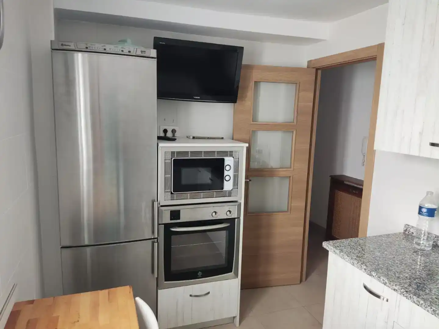 Kitchen of Flat for share in San Bernardo - Carmelitas - Campus