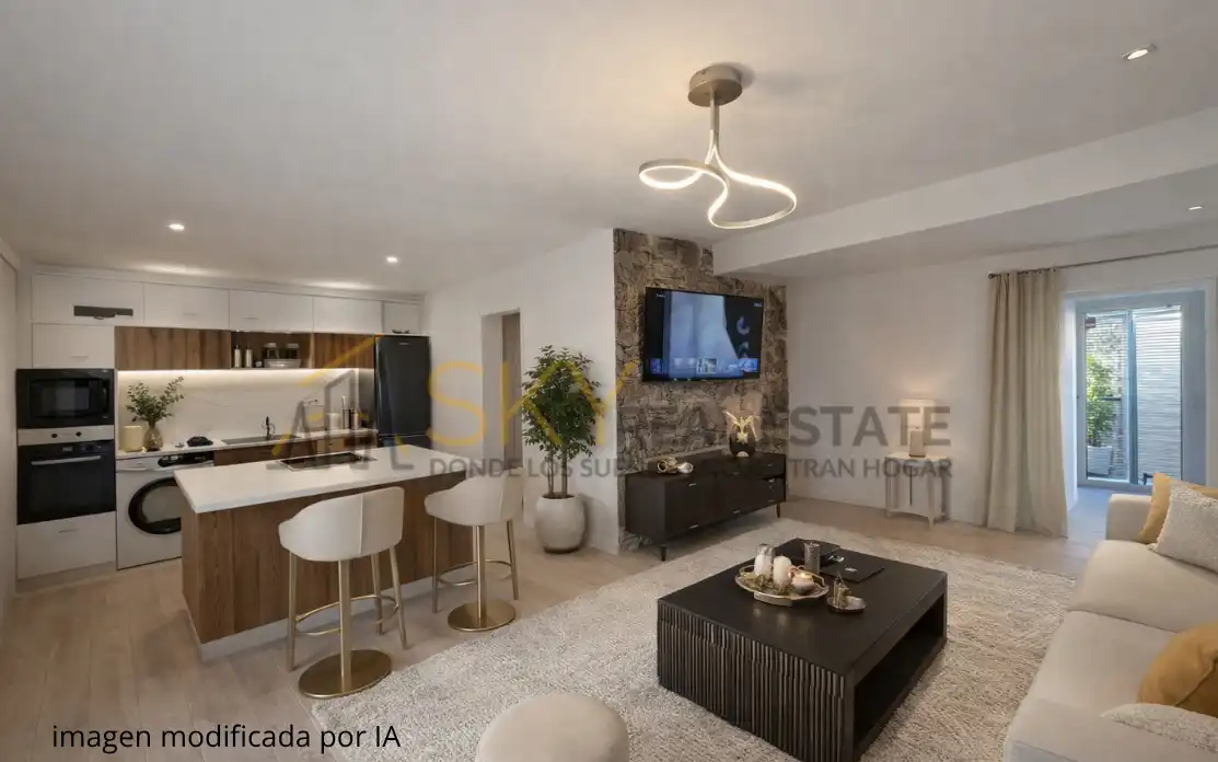 Sala d'estar de Pis en venda en Marratxí amb Aire condicionat i Terrassa