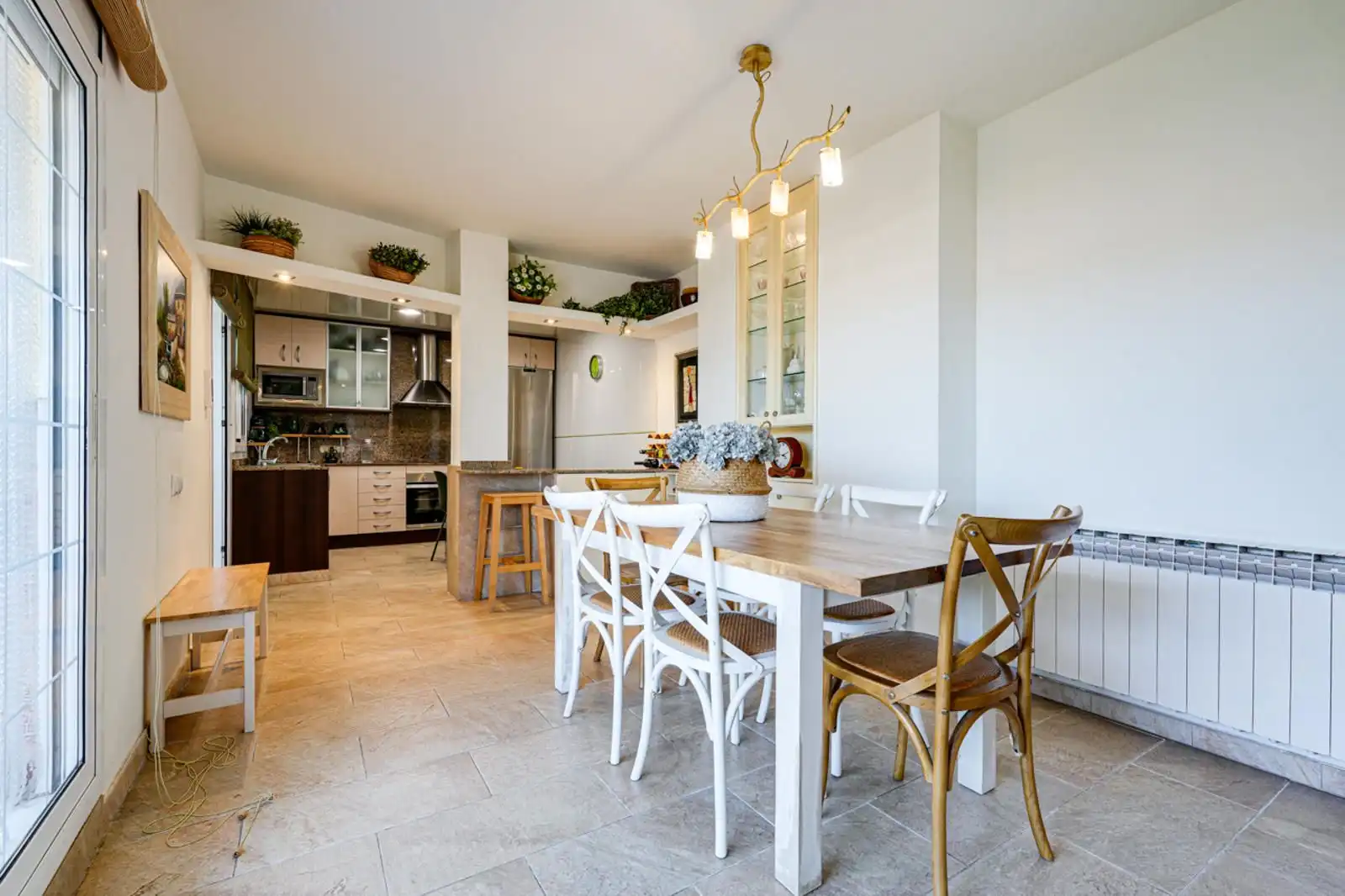 Dining room of Attic for sale in Sant Feliu de Llobregat  with Air Conditioner, Heating and Terrace