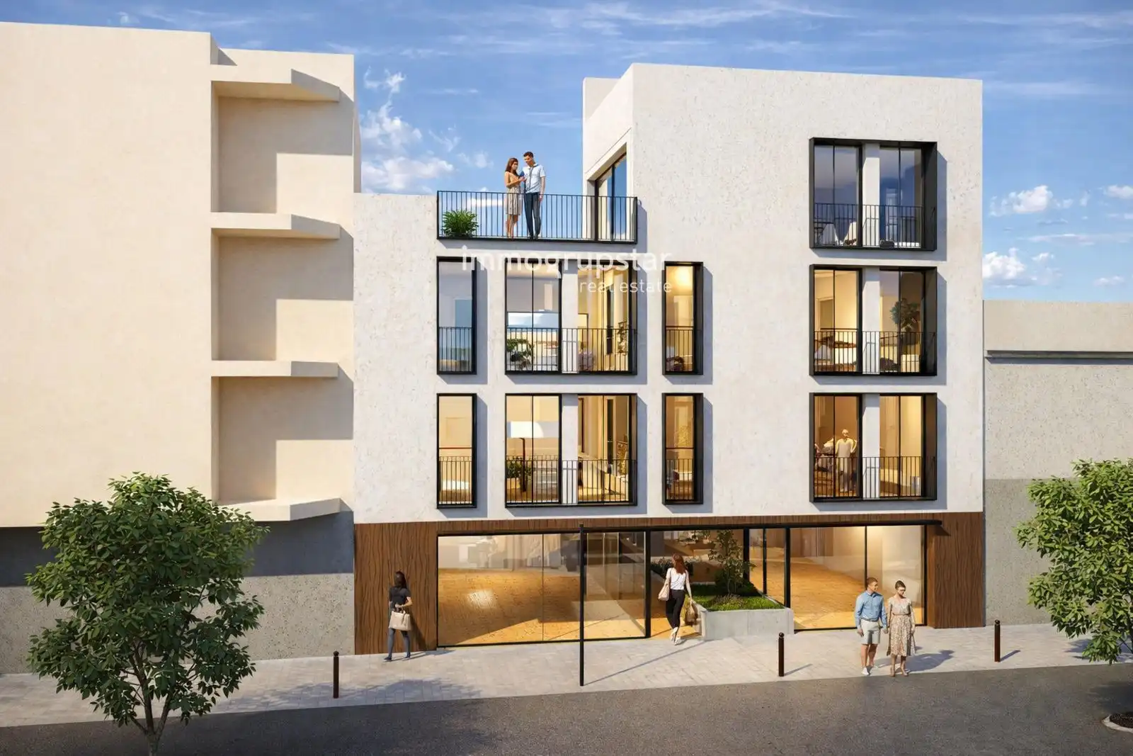 Vista exterior de Apartamento en venta en Palamós con Aire acondicionado, Calefacción y Amueblado