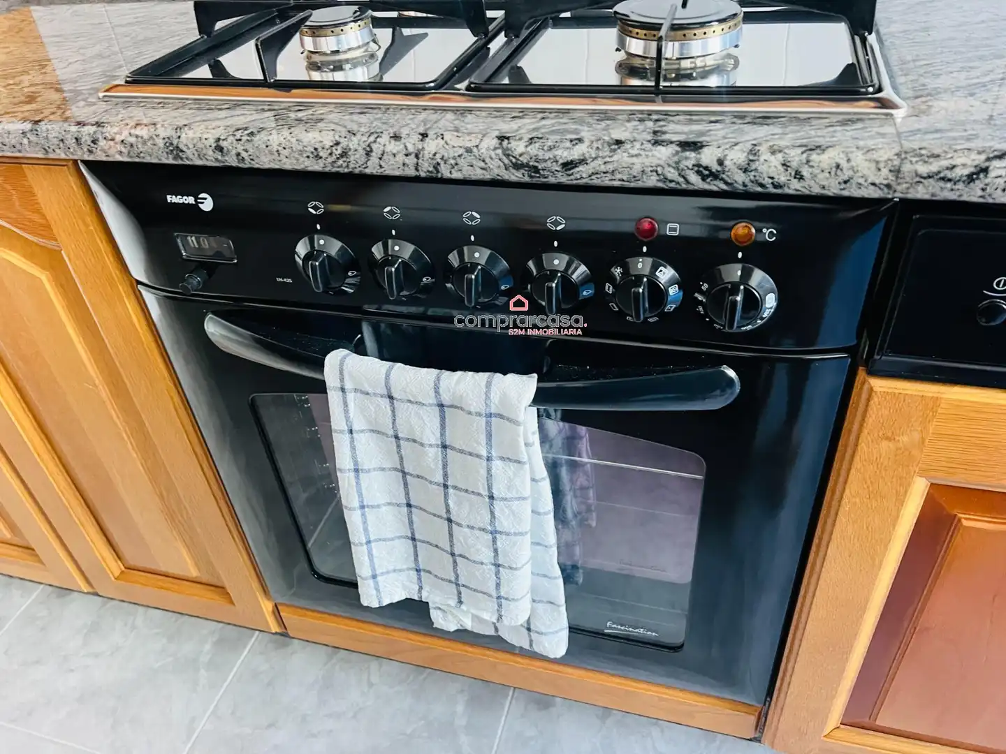 Kitchen of Flat for rent in Cambre   with Heating, Storage room and Furnished