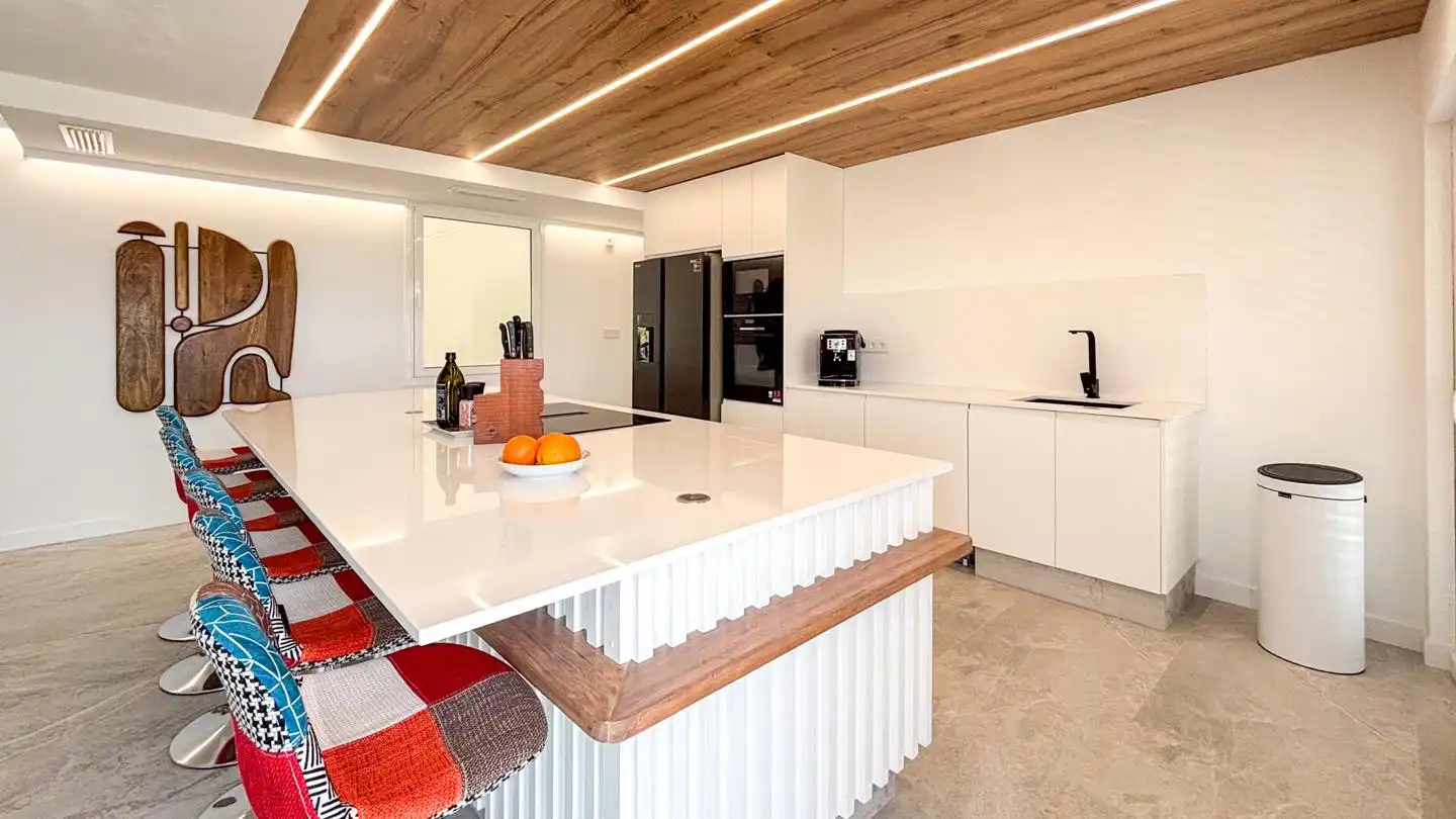 Kitchen of Flat for sale in Santa Pola  with Air Conditioner, Heating and Terrace