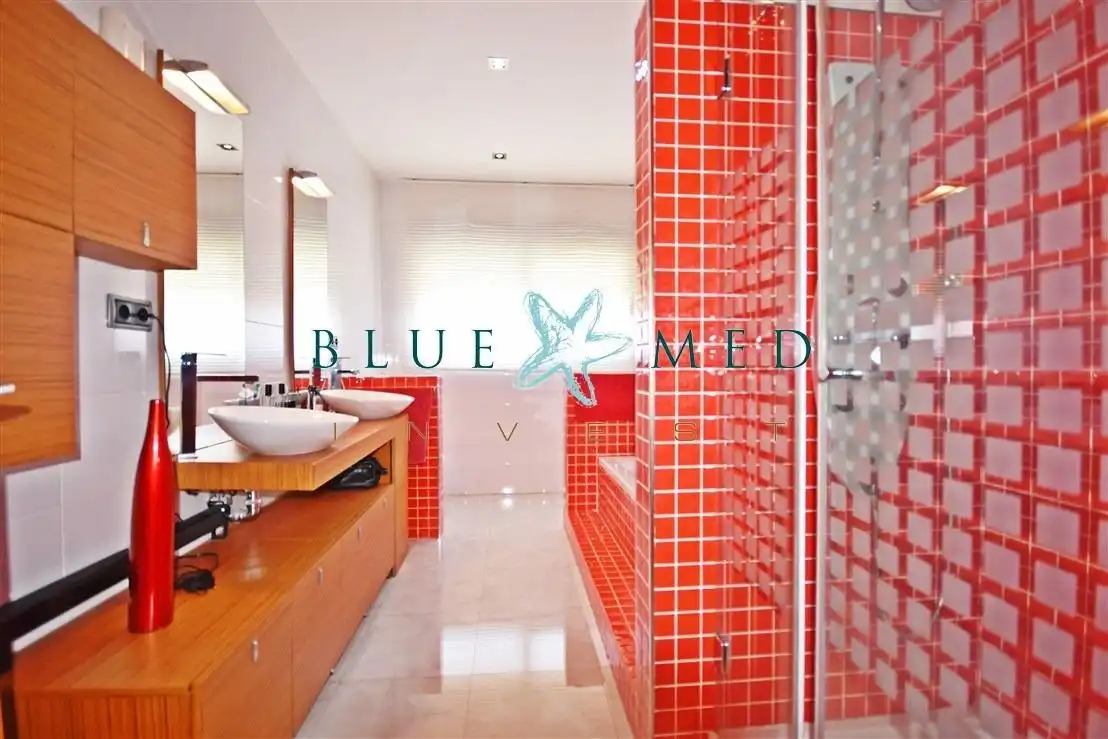 Baño de Casa o chalet en venta en Mazarrón con Aire acondicionado, Calefacción y Jardín privado