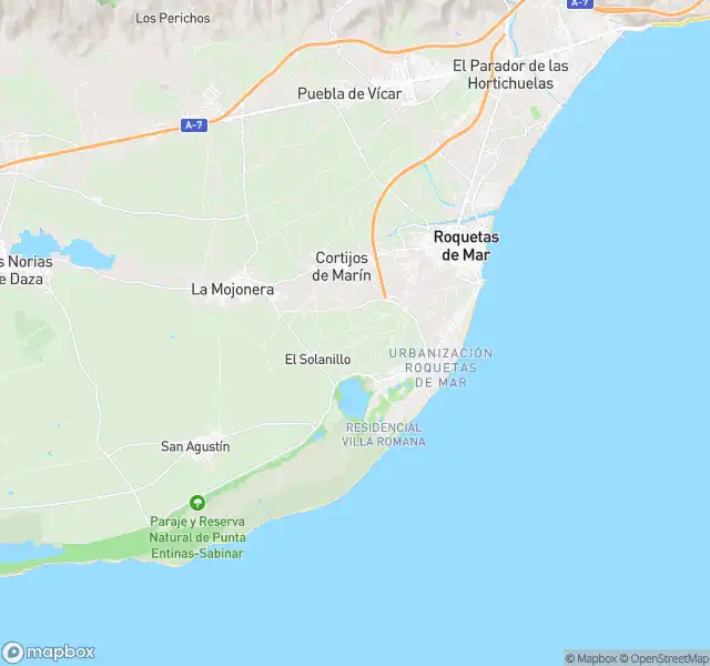 Exterior view of Flat for sale in Roquetas de Mar