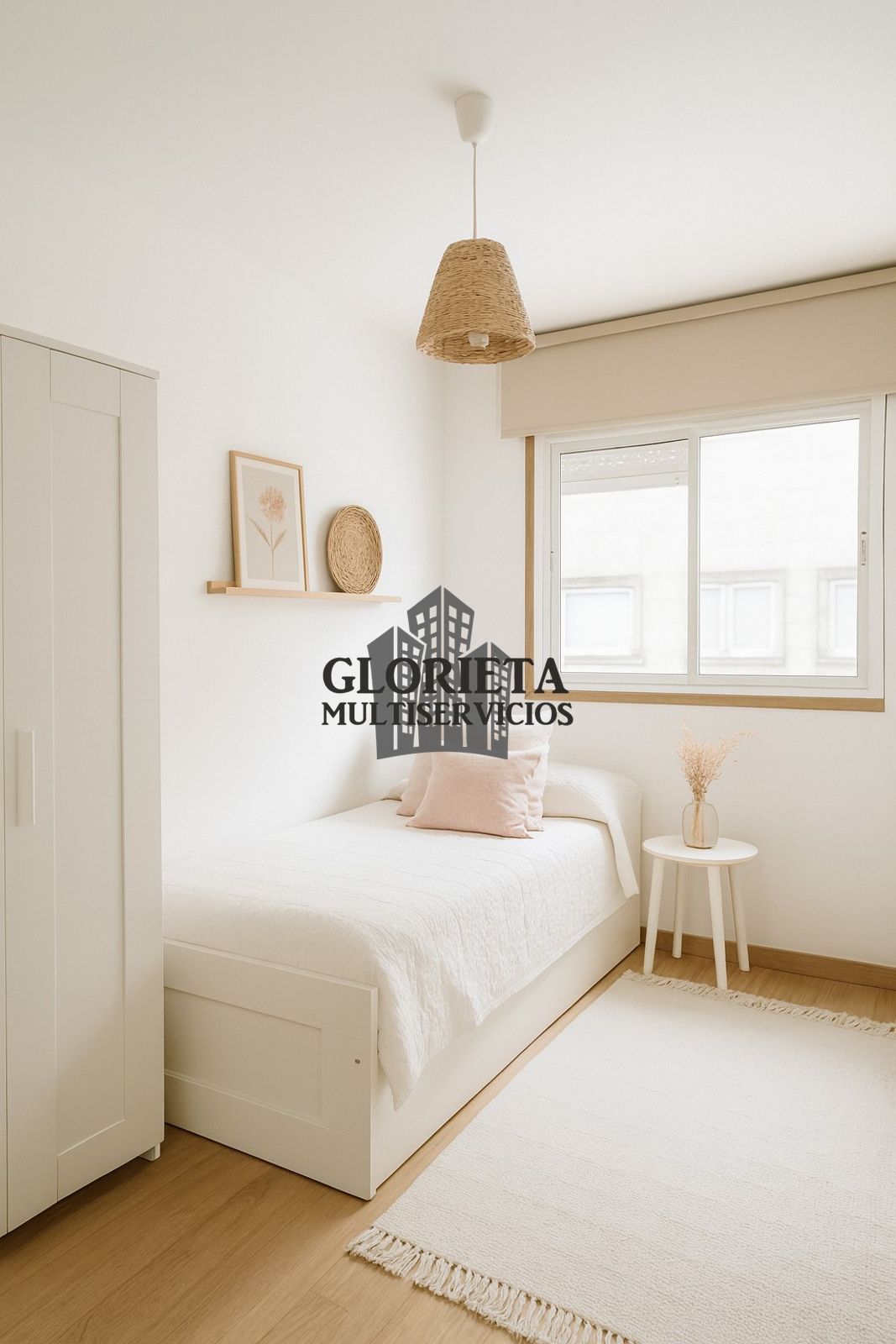 Bedroom of Flat for sale in Nigrán  with Heating, Parquet flooring and Terrace