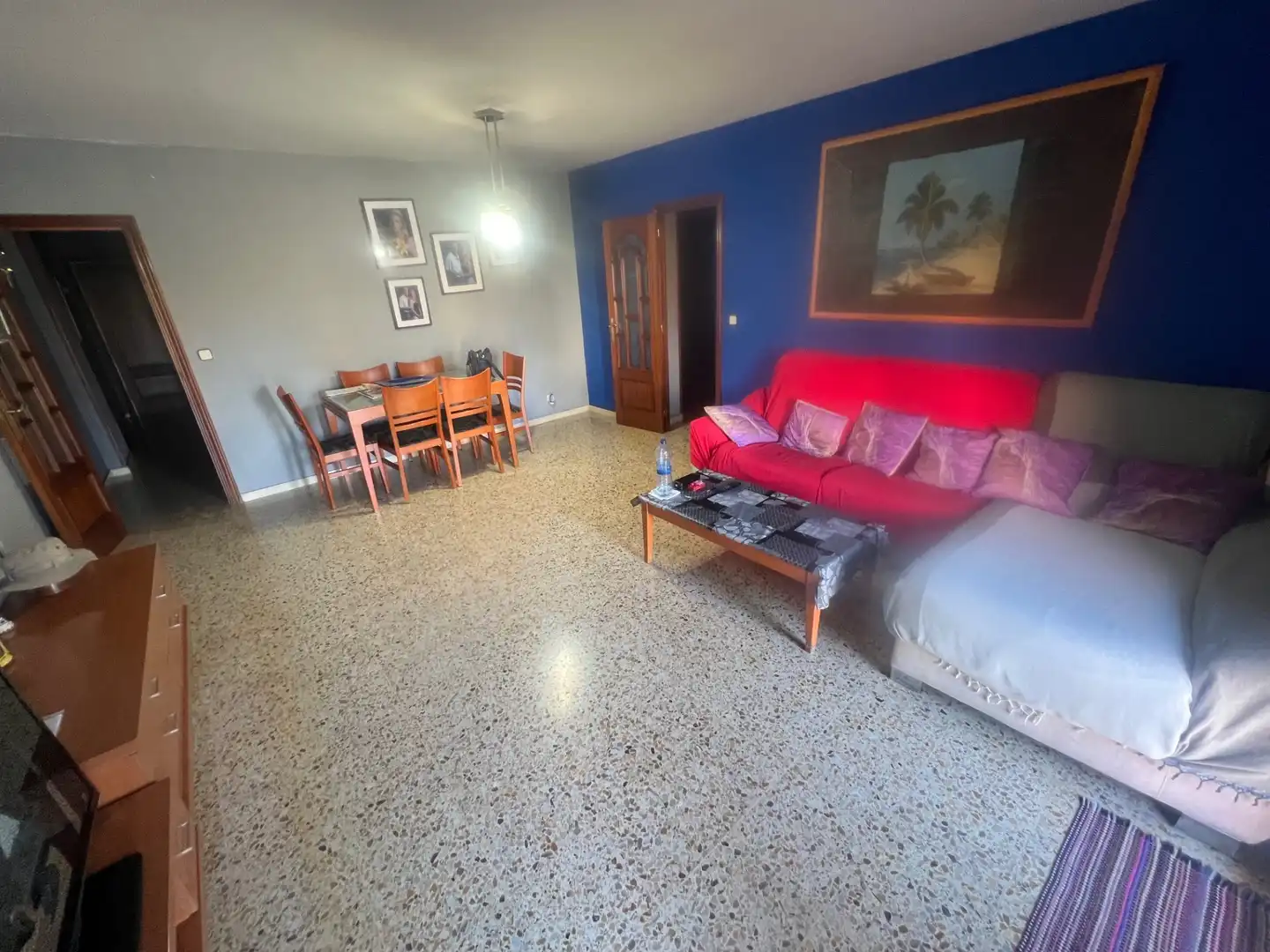 Living room of Flat for sale in Badalona  with Balcony