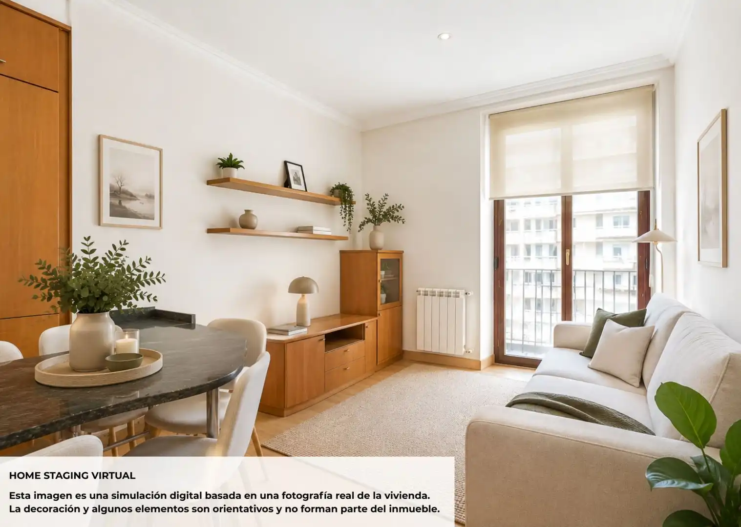 Sala de estar de Piso en venta en Donostia - San Sebastián  con Calefacción