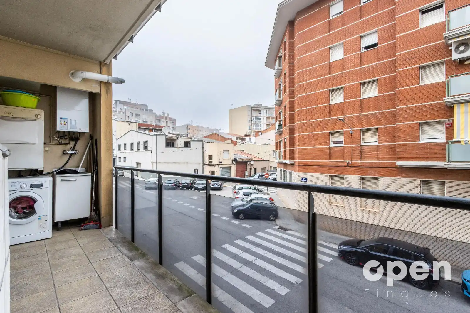 Balcony of Flat for sale in Terrassa  with Air Conditioner, Heating and Terrace