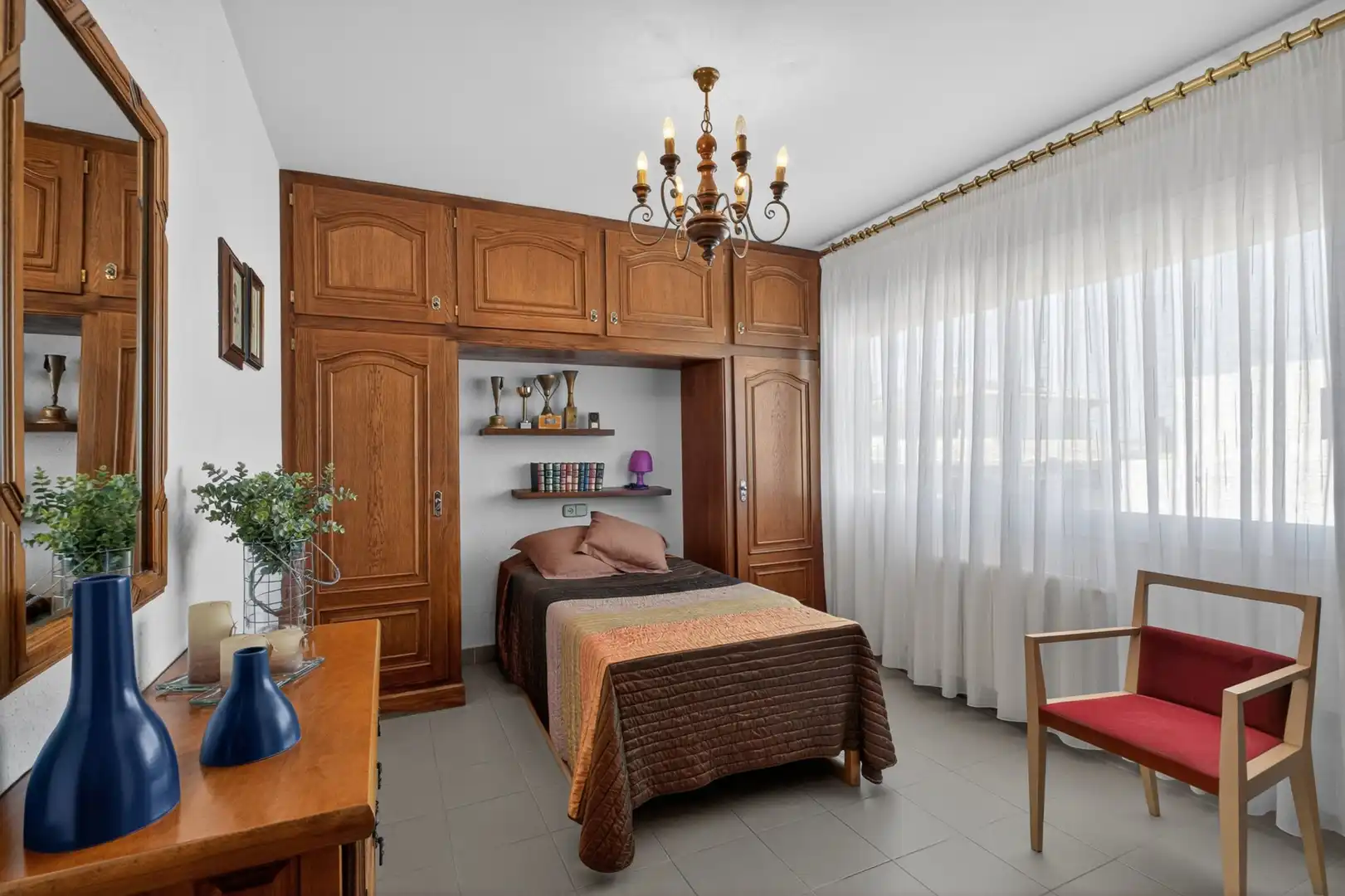 Schlafzimmer von Haus oder Chalet zum Verkauf in Quart mit Klimaanlage, Heizung und Abstellraum