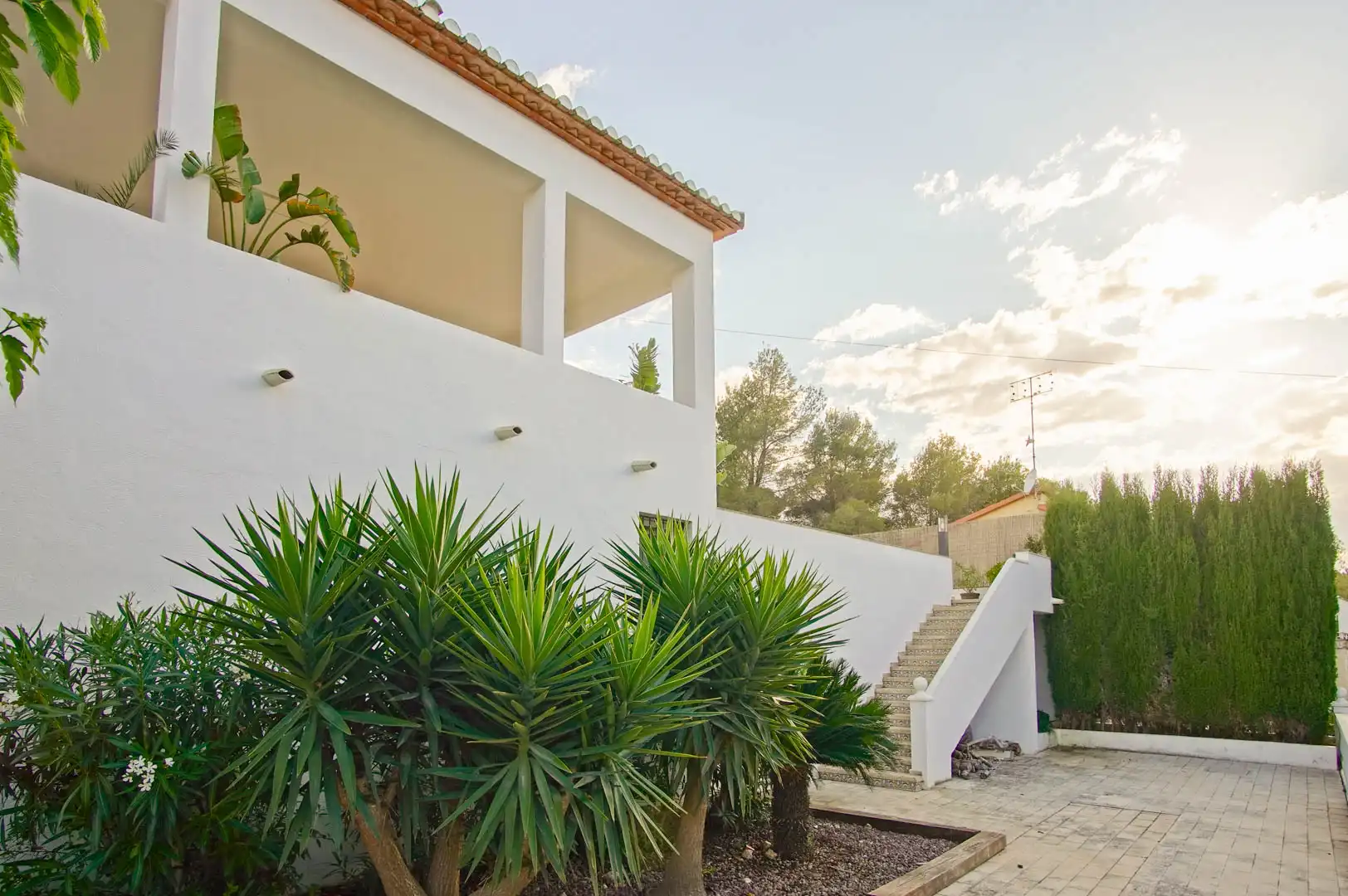 Exterior view of Houses for sale in Dénia  with Private garden and Balcony