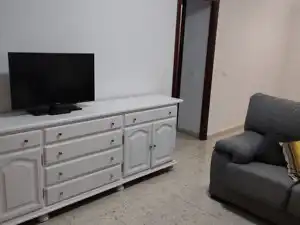 Living room of Flat for rent in Ronda  with Furnished