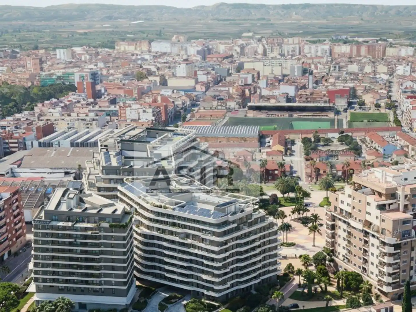 Vista exterior de Piso en venta en Alzira con Terraza y Trastero