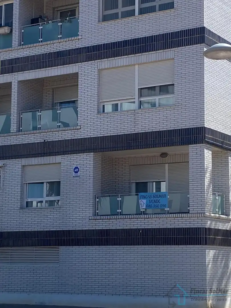 Exterior view of Flat for sale in Castellón de la Plana / Castelló de la Plana  with Terrace and Alarm