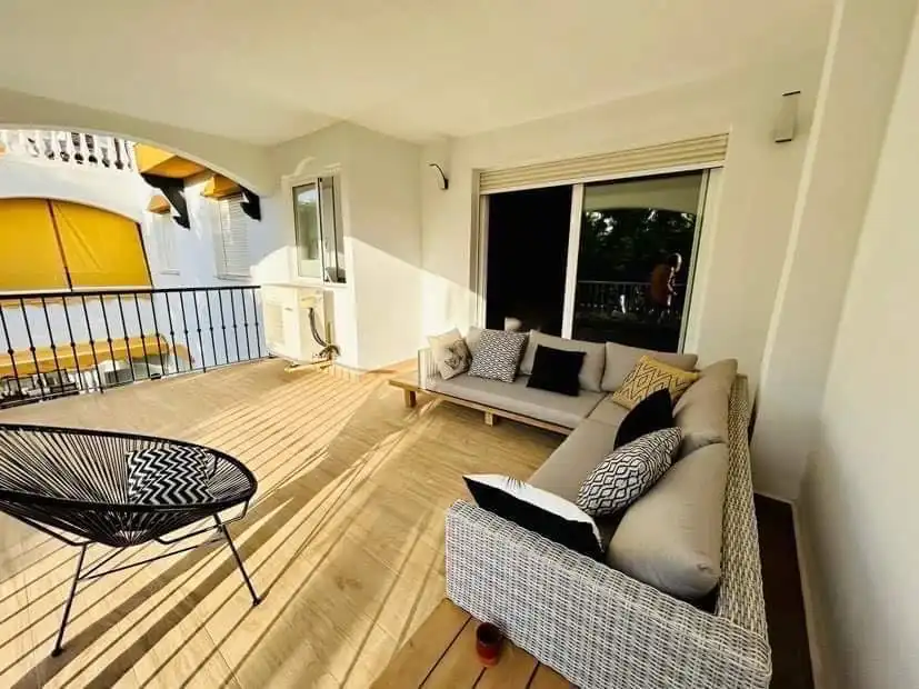 Terrace of Apartments for rent in Marbella  with Air Conditioner, Heating and Terrace