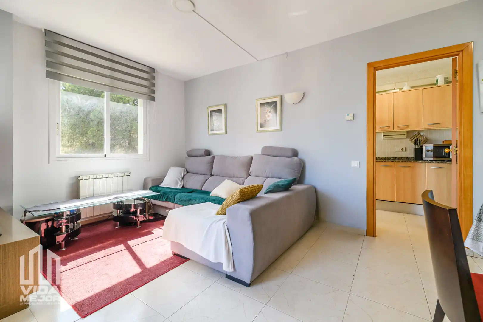 Sala de estar de Piso en venta en Gavà con Balcón