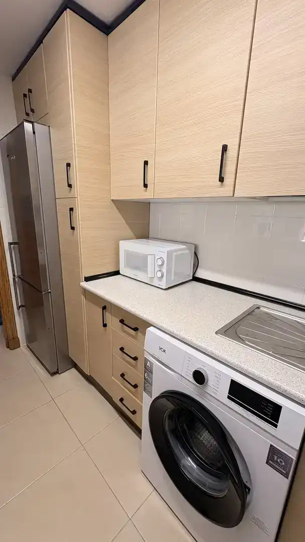 Küche von Wohnung zur Miete in Carboneras mit Klimaanlage, Schwimmbad und Möbliert