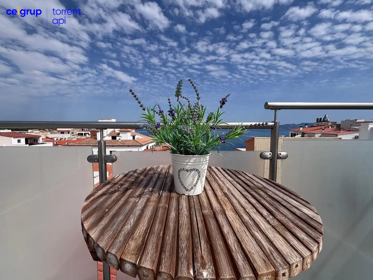 Balcony of Attic for sale in L'Escala  with Air Conditioner and Terrace