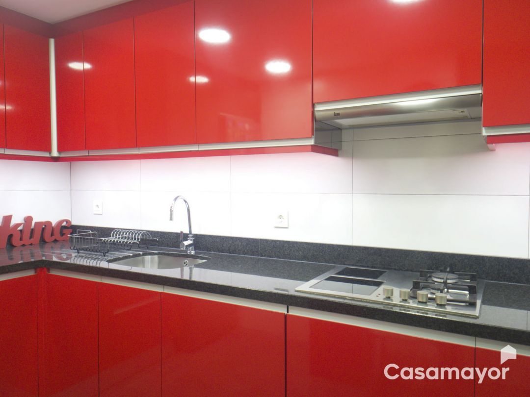 Kitchen of Flat for sale in Alicante / Alacant  with Air Conditioner, Heating and Terrace