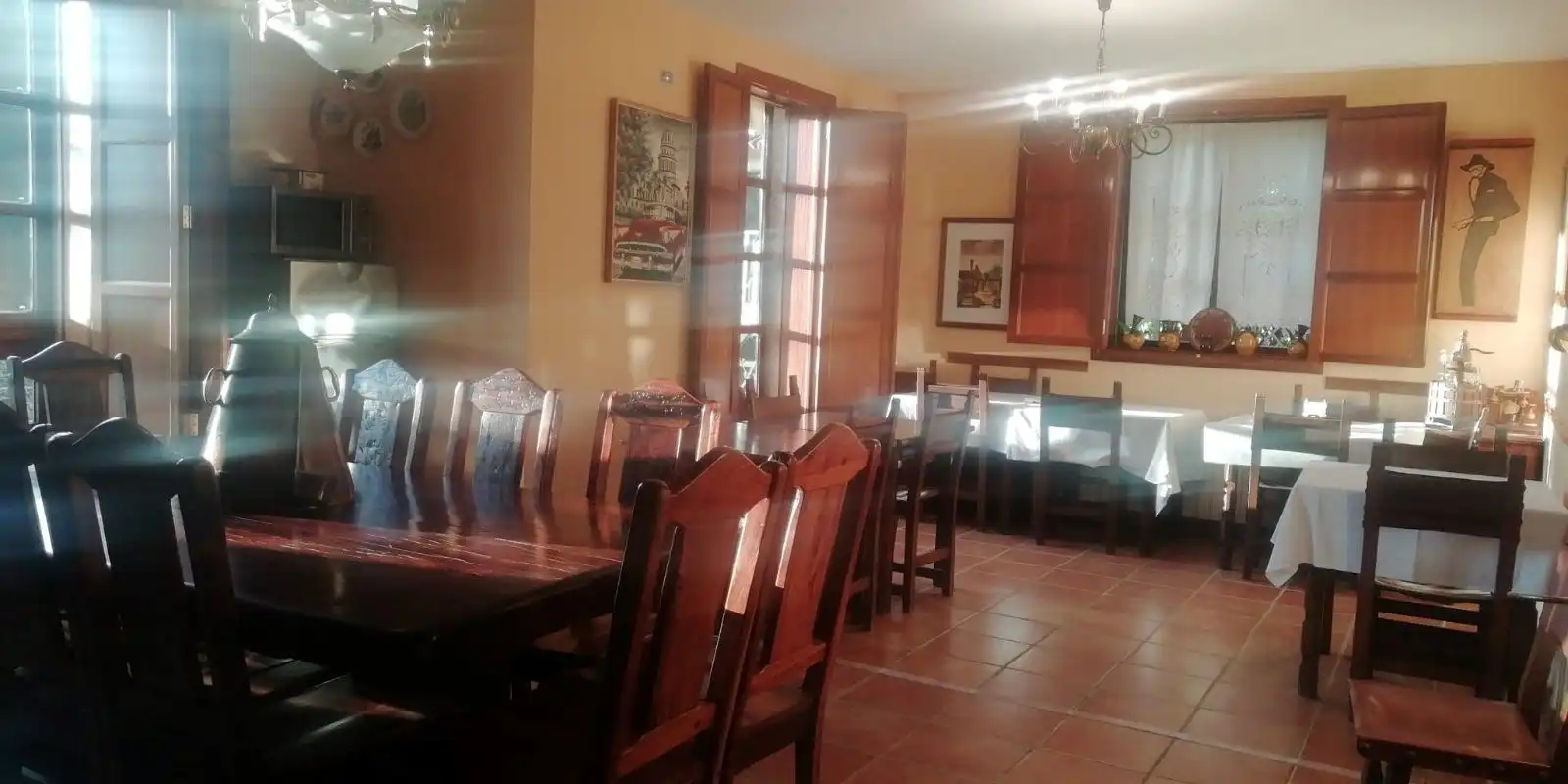 Menjador de Casa o xalet en venda en Poio amb Aire condicionat, Calefacció i Jardí privat