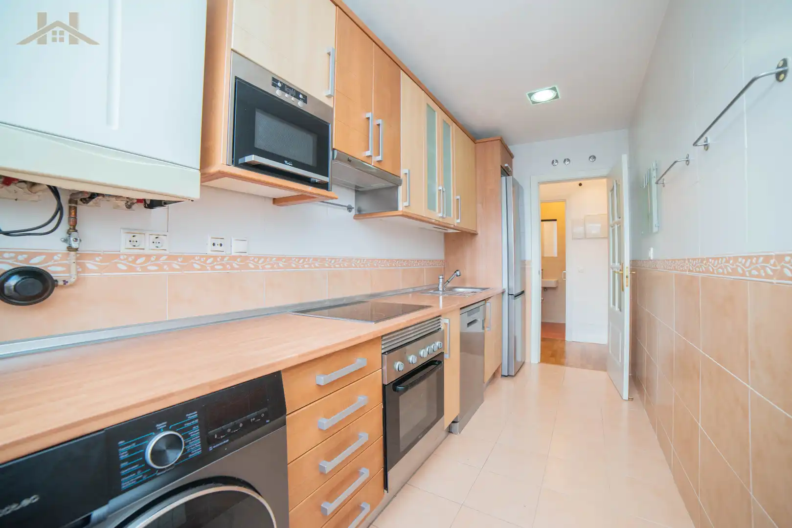 Küche von Wohnung zum Verkauf in Arroyomolinos (Madrid) mit Heizung, Privatgarten und Terrasse