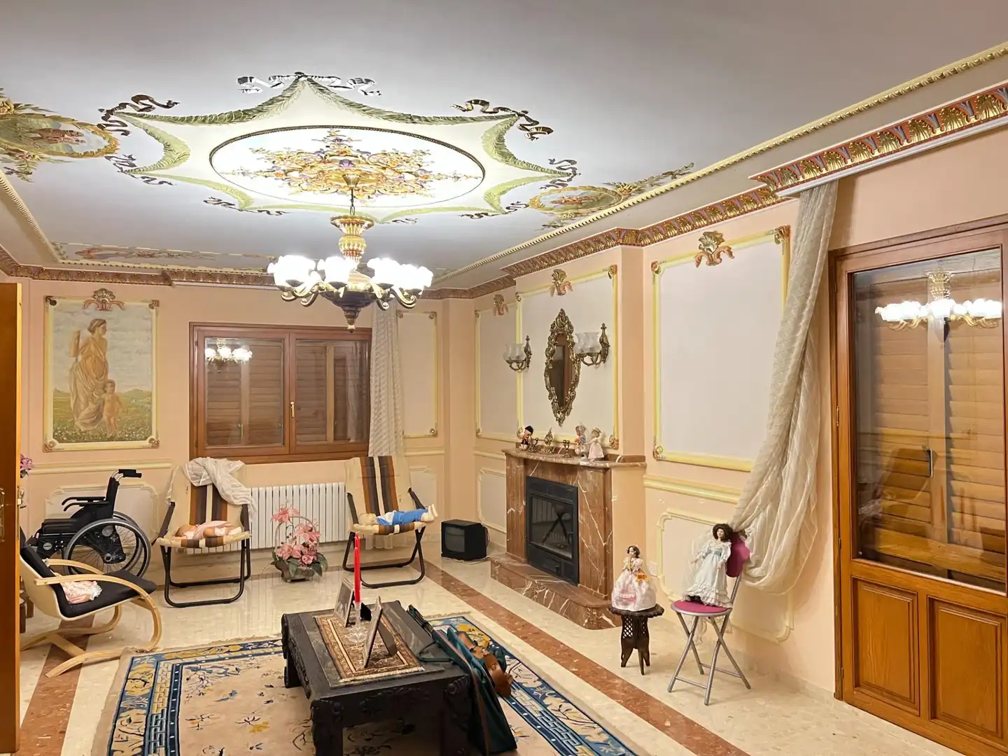 Sala de estar de Casa o chalet en venta en Polinyà de Xúquer con Calefacción, Jardín privado y Terraza