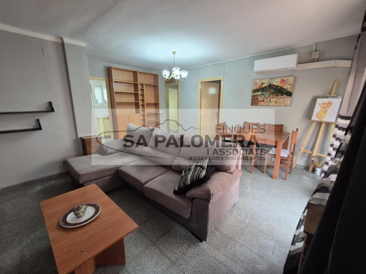 Living room of Planta baja for sale in Blanes  with Air Conditioner, Heating and Furnished