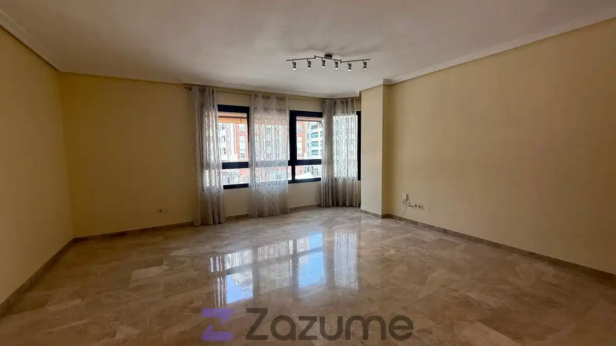 Wohnzimmer von Wohnung zur Miete in Murcia mit Klimaanlage, Heizung und Terrasse