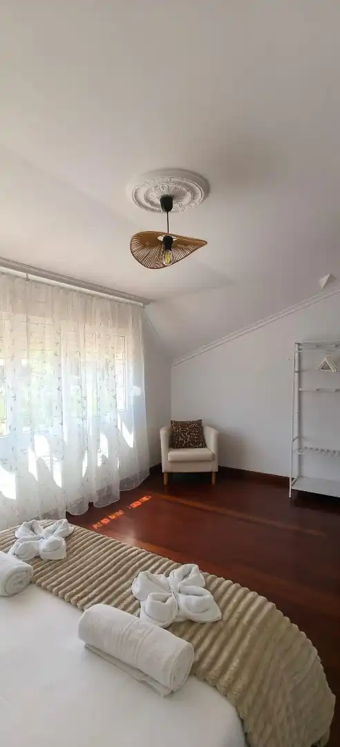 Bedroom of Detached homes for rent in Cedeira  with Heating, Private garden and Parquet flooring