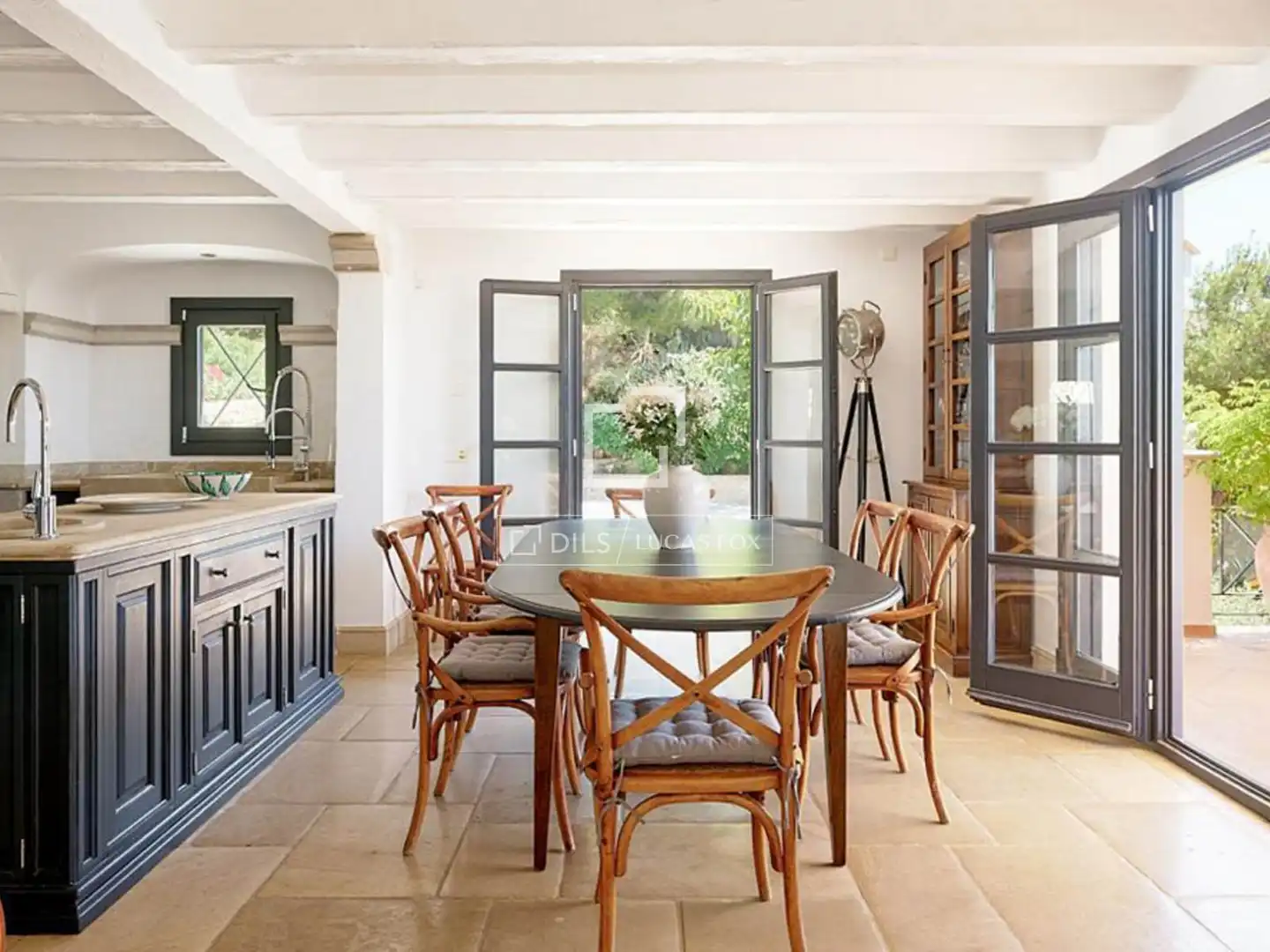 Dining room of Houses for sale in Andratx  with Air Conditioner, Heating and Terrace