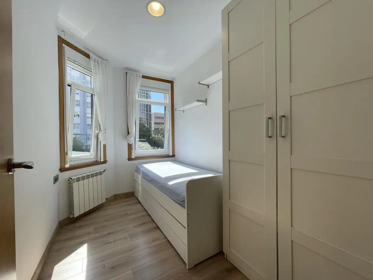 Schlafzimmer von Wohnung zum Verkauf in A Coruña Capital  mit Heizung, Terrasse und Balkon