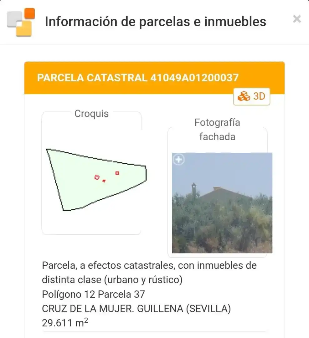 Finca rústica en venda en Guillena