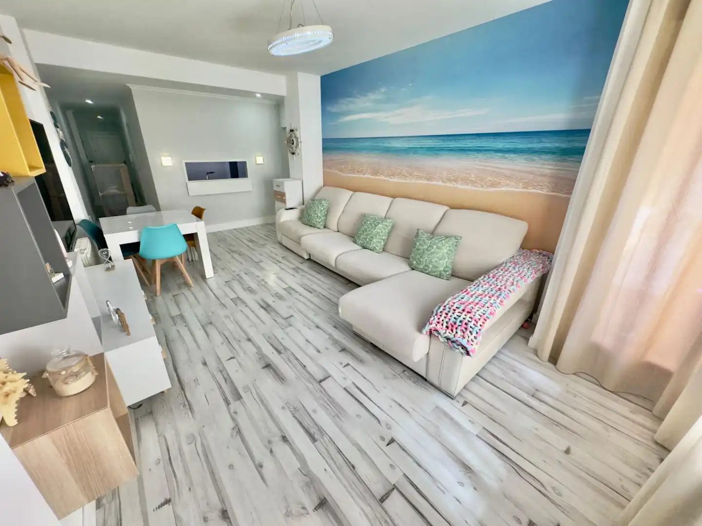 Sala de estar de Piso en venta en Valdepeñas con Aire acondicionado, Calefacción y Balcón